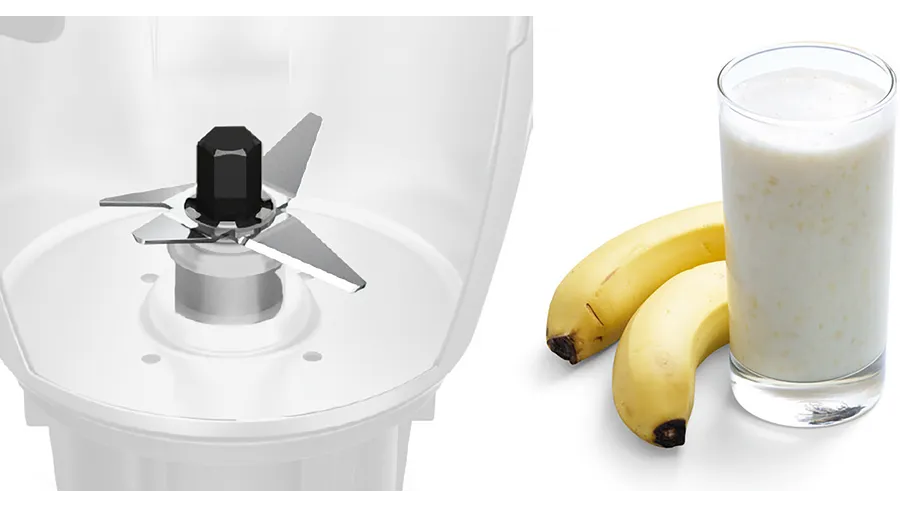 Bosch Mixer Grinder | 1000 W | Mid night blue | MGM8842GIN | 4 Jars |