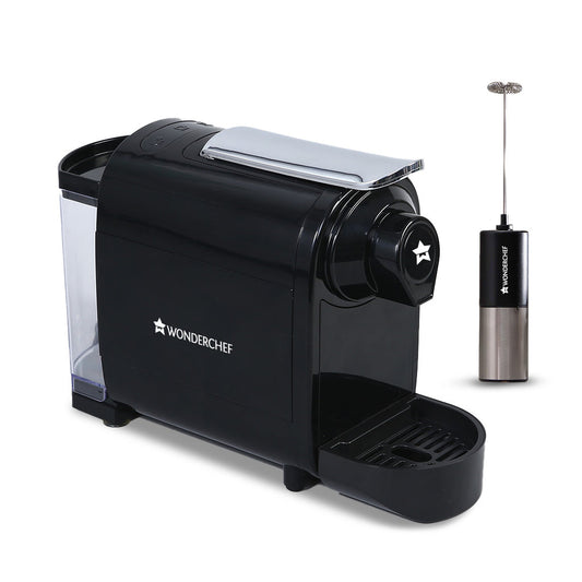 Wonderchef Regalia Capsule Coffee Machine with Frother 1400W