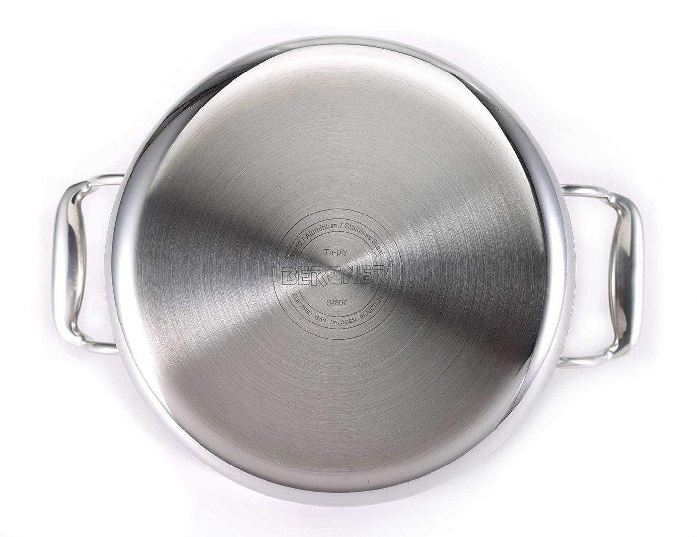 Bergner Argent Tri-Ply Stainless Steel Casserole