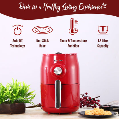 Wonderchef Air Fryer Crimson Edge 1.8Ltr